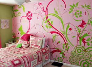 residential bedroom wallpaper